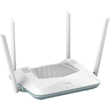 D-Link AX3200 Wireless Router, up to 3200 Mbps, Dual Band (2.4 GHz/5 GHz), Wi-Fi 6 (802.11ax), 4 Port (LAN)/Single Port (WAN), 4 Port (GbE-LAN)/Single Port (GbE-WAN), Black