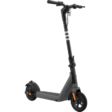 OKAI Zippy ES51 Electric Scooter, 25 km Approximate Range, 24 km/h Max Speed, 8" Solid Tires, Black/Grey
