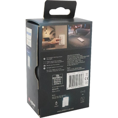 Philips Hue Dimmer Switch, 4.5 Watts, Warm White, CR2032 (Button Cell)