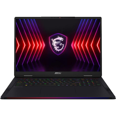 ام اس اي رايدر 18 أتش  أكس Gaming Laptops، 18 بوصة، انتل كور آي 9، 32 جيجابايت رام، SSD الجيل الرابع ×4 NVMe PCIe 2 تيرابايت، ويندوز 11 هوم، نفيديا جيفورس  16 جيجابايت، متوافق مع نظارة الواقع الافتراضي