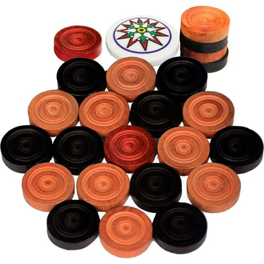 3ACE Carrom Coin Set With Striker Strategy Game, 10 Years and Above