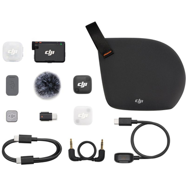 دي جي آي Mic Mini ‎200‎ ‎1‎TX 1‎RX، ميكروفون، أسود