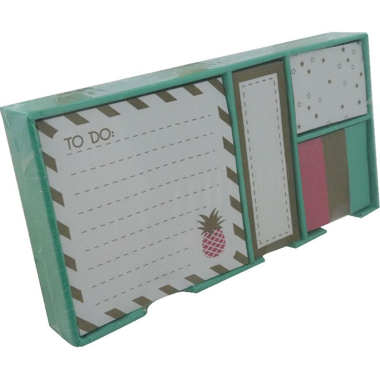 روكو ورق ملاحظات لاصق بألوان، مطبوع "TO DO"، 100‎ ورقة، ألوان متنوعة