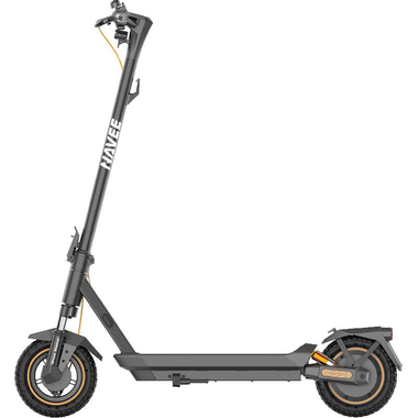 NAVEE GT3 Electric Scooter, 50 km Approximate Range, 25 km/h Max Speed, 10" Pneumatic Tires, Black