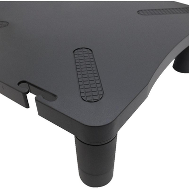 Royal Falcon Desk Organizer, Monitor Stand, 1 Compartment, Black