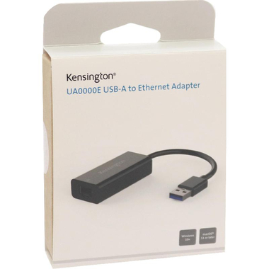 Kensington USB 3.0 to RJ-45 (Ethernet) Adapter