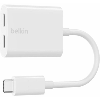 Belkin RockStar USB-C Audio + Charge Adapter Auxiliary Adapter