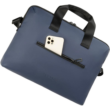 TUCANO Gommo Laptop Messenger Bag, for 16" (Device), Blue