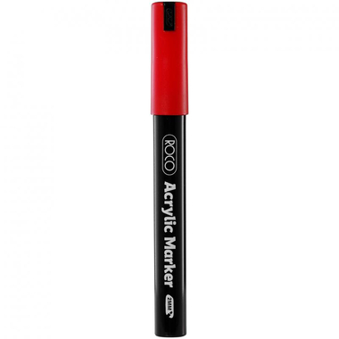 روكو لون ‎24‎) أقلام أكريليك) قلم تعليم جرافيك، ألوان متنوعة، رأس مستدير