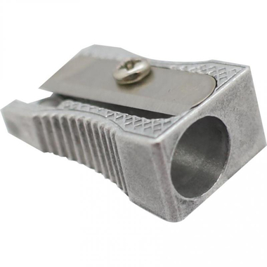 Roco Pocket Sharpener, Single Hole, Silver