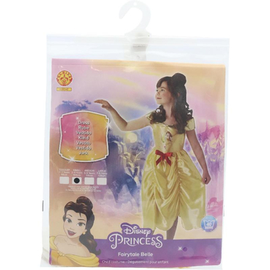 روبيس ديزني برينسس 4 سنوات‎-‎حكاية بيل، صغير 3 زي للعب الشخصيات، أحمر‎/‎ذهبي