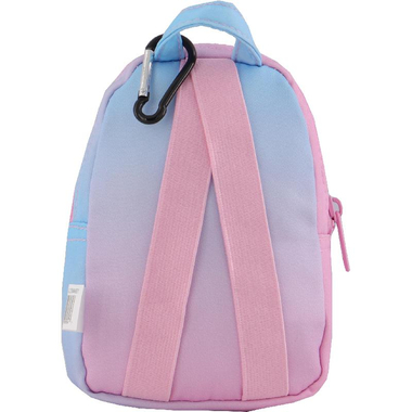 اتريوم حقيبة ظهر صغيرة سلسلة مفاتيح بوش، ازرق زهري