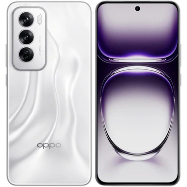 OPPO Reno12 5G, 512 GB, 12 GB RAM, Astro Silver, 5G, MediaTek Dimensity 7300