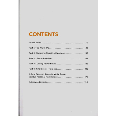 The Subtle Art of Not Giving a #@%! Journal - A Guided Journal