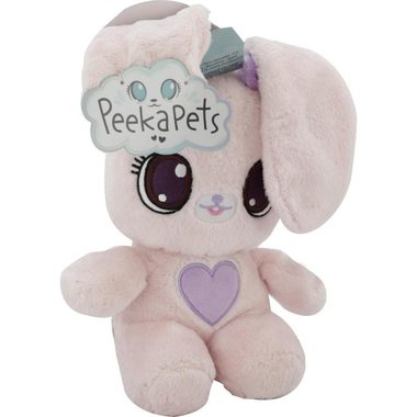 Peekapets: Bunny - Assorted Plush Toy, Assorted Color, 2 Years and Above, Color and Design May Vary