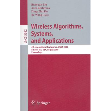Wireless Algorithms, Systems, and Applications