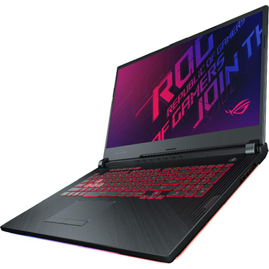 Asus ROG Strix G ROG Strix G731 (with ROG Backpack;Mouse;Headset;External Camera) Gaming Laptops, 17.3", Intel Core i7, 16 GB RAM, 256 GB SSD/1 TB HDD, Windows 10, VR Enabled
