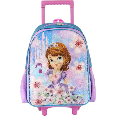 ديزني صوفيا ذا فيرست حقيبة بعجلات، بنفسجي‎/‎وردي