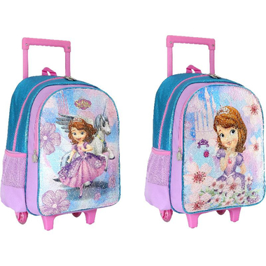 ديزني صوفيا ذا فيرست حقيبة بعجلات، بنفسجي‎/‎وردي