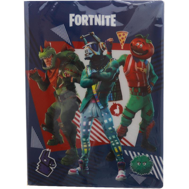 Fortnite Display Book, 20 Pocket, A4, Polypropylene, Black