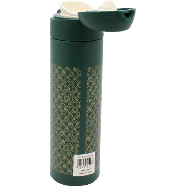 Atrium 304 Tumbler, Printed Pattern Body with Gold Lock, Hot/Cold, 520.00 ml ( 18.30 oz ), Green