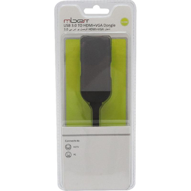 M-BEST USB 3.0 to HDMI + VGA AV Adapter