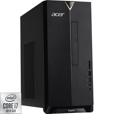 Acer Aspire TC TC-895 Gaming CPU, Intel Core i7-10700 (10th Gen), 16 GB RAM, NVIDIA GeForce GTX 1660 Super (6 GB), 256 GB SSD/2 TB HDD