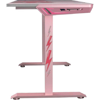 Eureka Ergonomic Venus I1S Gaming Desk, P2PB/ABS/Carbon Steel, Lovely Pink