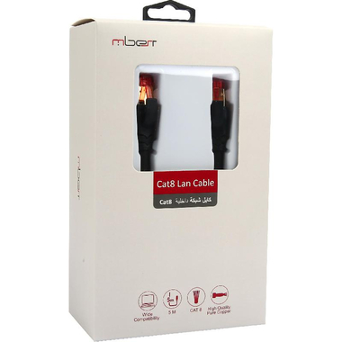 CAT.8 UTP Network Cable, RJ-45, 5.00 m ( 5.47 yd )