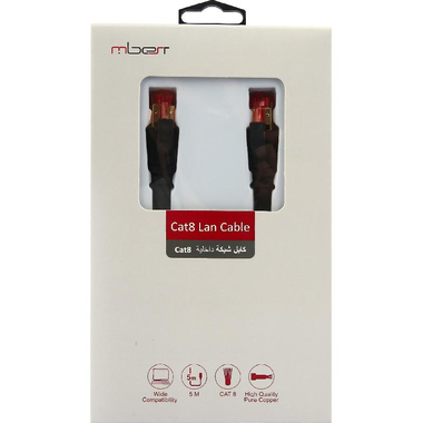 CAT.8 UTP Network Cable, RJ-45, 5.00 m ( 5.47 yd )