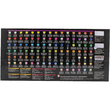 Sakura Koi Pocket Field Sketch Box Watercolor Set, 96 Colors + 1 Water Brushes;Palette