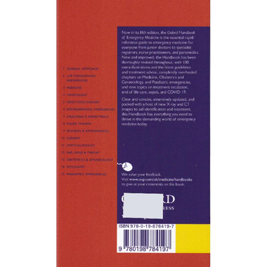 Oxford Handbook: Emergency Medicine, 5th Edition