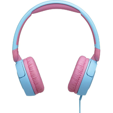 JBL Jr310 Kids On-Ear Headphones, Wired, Built-in Microphone, Blue
