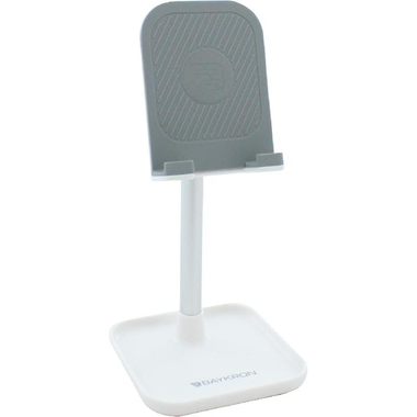 بيكرون X ستاند حامل للهاتف الذكي، تابلت يدعم 5‎/‎متوافق مع الهواتف الذكيةG/تابلت يدعم 4G/تابلت واي فاي، ابيض