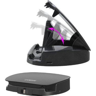 كاب دايس سي ار باور حامل لوحة القيادة الالي ملحقات الهاتف الذكي للسيارة، متوافق مع معظم الهواتف الذكية، اسود