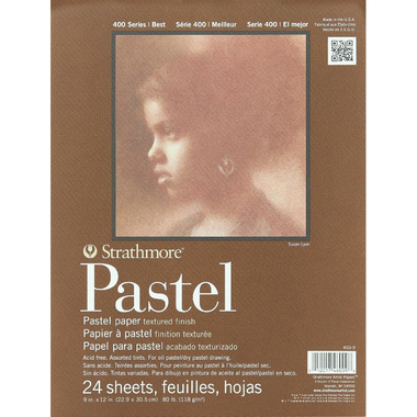 Strathmore Pastel Pad, 118 gsm, 23 X 30.5 cm, 24 Sheets