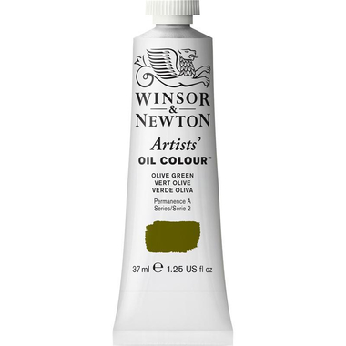 Winsor & Newton Artists' Oil Color, Olive Green, 37.00 ml ( 1.30 oz )