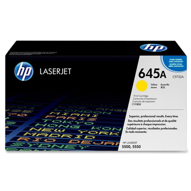 HP 645A Laser Toner, Yellow