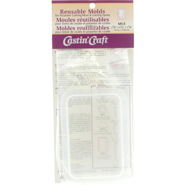 Environmental Technology Reusable Mould, Rectangle, White,