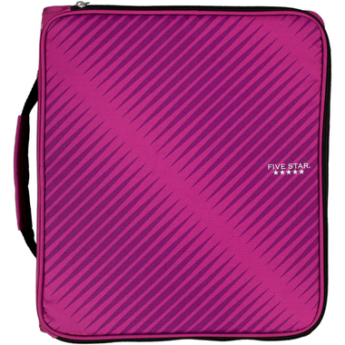 Five Star 2 "O" Ring Binder, 2.00 in ( 5.08 cm ), Letter, Fabric/Carboard/Poly-interior, Assorted Color