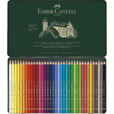Faber-Castell Polychromos Color Pencil, Assorted Color, 36 Colors
