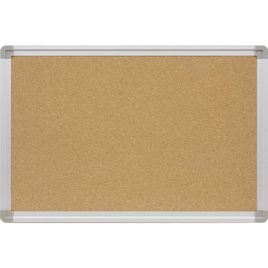 روكو لوح مصنوع من الفلين، اطار ألمنيوم، (45.00 سم (17.72 بوصةX (30.00 سم (11.81 بوصة