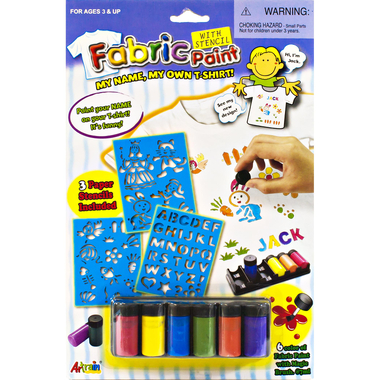 ارتراين أنشطة طلاء الاقمشة ألوان رسم، ألوان متنوعة، عبوة 9 قطع