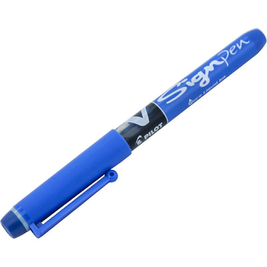 Pilot V Sign Pen, Blue Ink Color, Medium, Felt Tip,