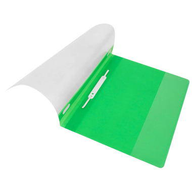 داتا بانك حافظة أوراق للملفات، A4، مشبك ورق شوكة، اخضر