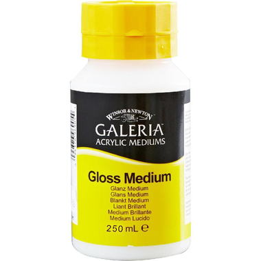 Winsor & Newton Galeria, Acrylic Mediums, Glass Beads Texture Gel, 250.00 ml ( 8.80 oz )