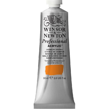 Winsor & Newton Professional Acrylic Color, Cadmium Orange, 60.00 ml ( 2.11 oz )