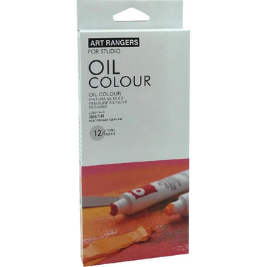 Art Rangers Basics Colour Set Oil Color, 12 Colors 12.00 ml ( .42 oz )