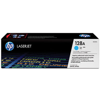 HP 128A Laser Toner, Cyan