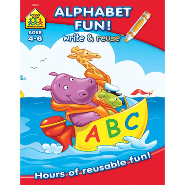 Write & Reuse Workbook، Ages ‎4‎ ‎-‎ ‎6